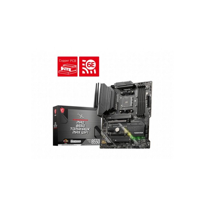 msi mag b550 tomahawk max wifi amd b550 zocalo am4 atx
