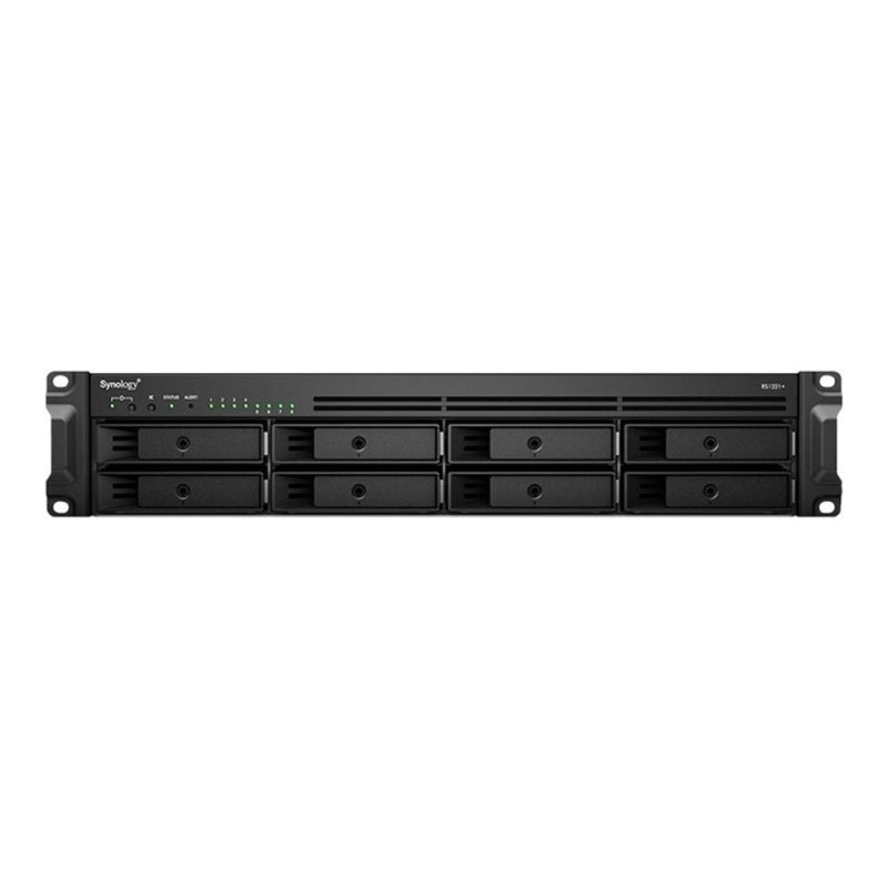 synology servidor nas synology rs1221rp+ 8 bahias 2u rack gigabit ethernet