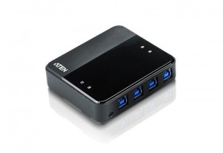 aten switch de perifericos usb 3.2 gen1 de 4 x 4 puertos