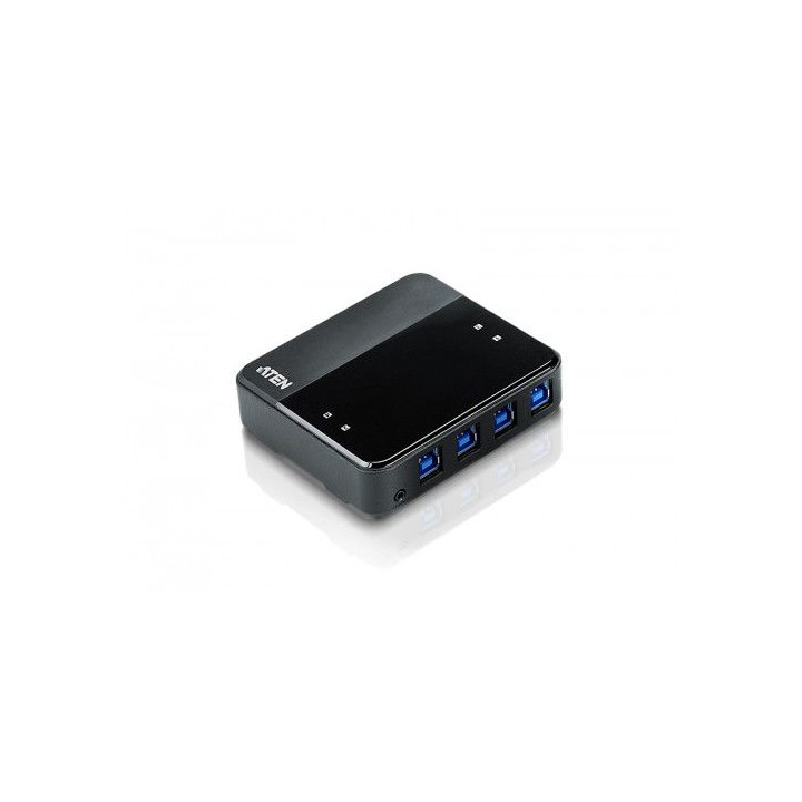 aten switch de perifericos usb 3.2 gen1 de 4 x 4 puertos