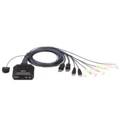 Aten Cs22dp Interruptor Kvm...