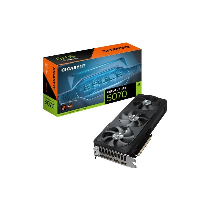 gigabyte gigabyte geforce rtx 5070 eagle oc sff 12g tarjeta grafica - 12gb gddr7, 192 bits, pci-e 5.