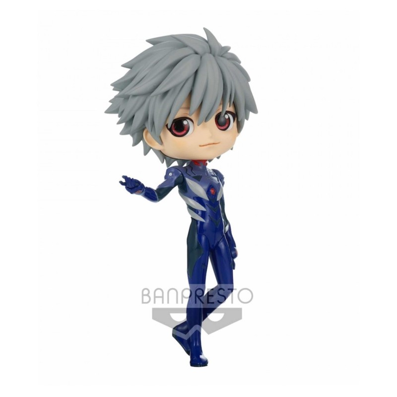 banpresto figura banpresto q posket evangelion new theatrical edition kaworu nagisa plugsuit syle ve
