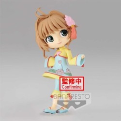 banpresto figura q posket banpresto cardcaptor sakura clear card -  sakura kinomoto ver.b