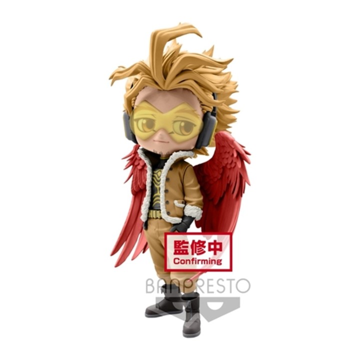 banpresto figura banpresto q posket my hero academia hawks version a