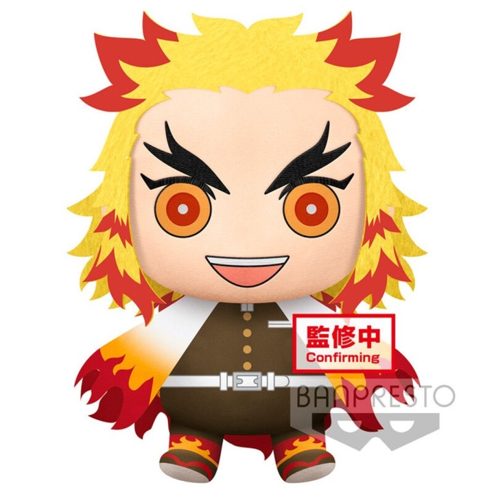 banpresto peluche banpresto kimetsu no yaiba demon slayer big plush kyojuro rengoku