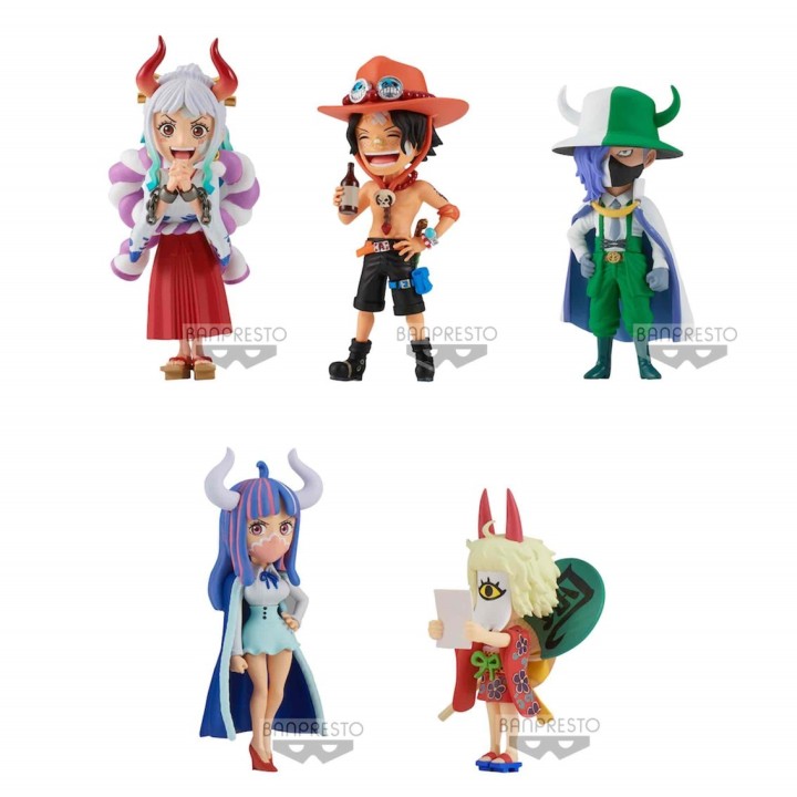 banpresto figura banpresto one piece world collectable wanokuni onigashima unidad aleatoria