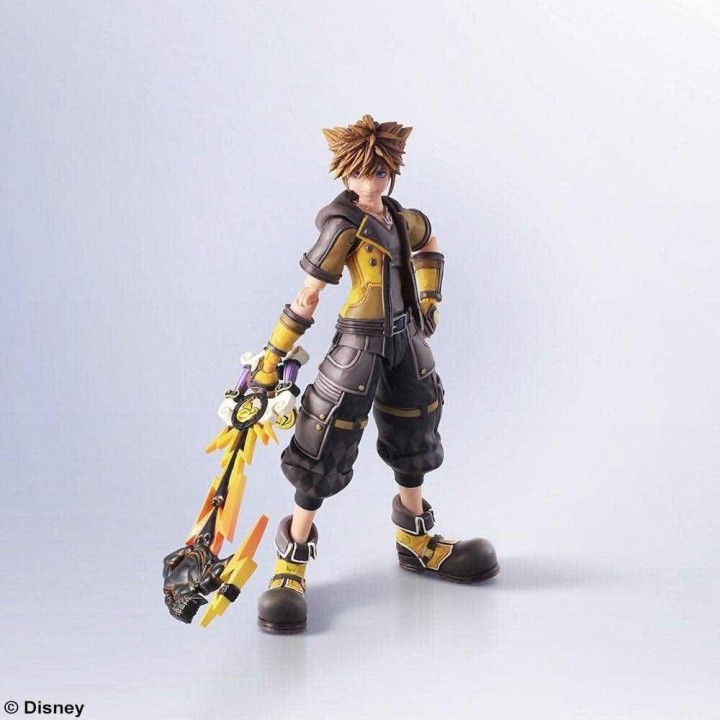 square enix figura square enix kingdom hearts iii: bring arts -  sora -  guard form