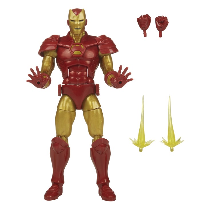 hasbro figura hasbro marvel legends iron man (heroes return)
