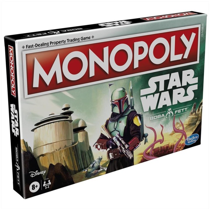 hasbro juego de mesa monopoly boba fett pegi 14