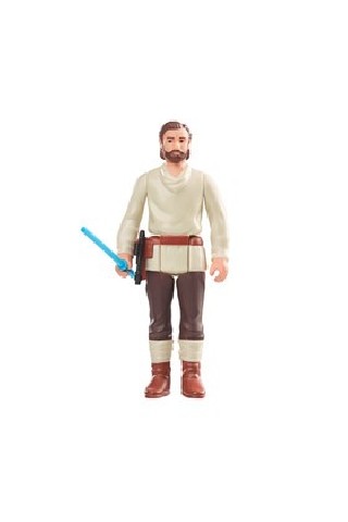 hasbro figura hasbro obi wan kenobi wandering jedi star wars retro collection