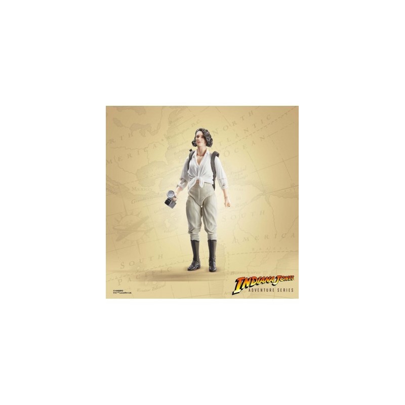 hasbro figura hasbro indian jones adventure series -  helena shaw dial del destino