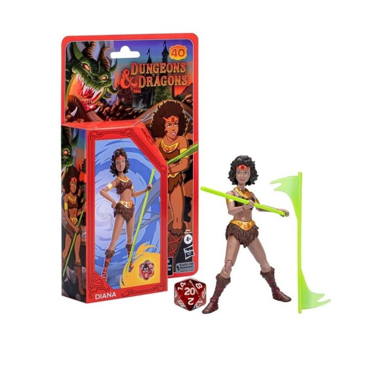 hasbro figura hasbro dungeons & dragons diana the acrobat