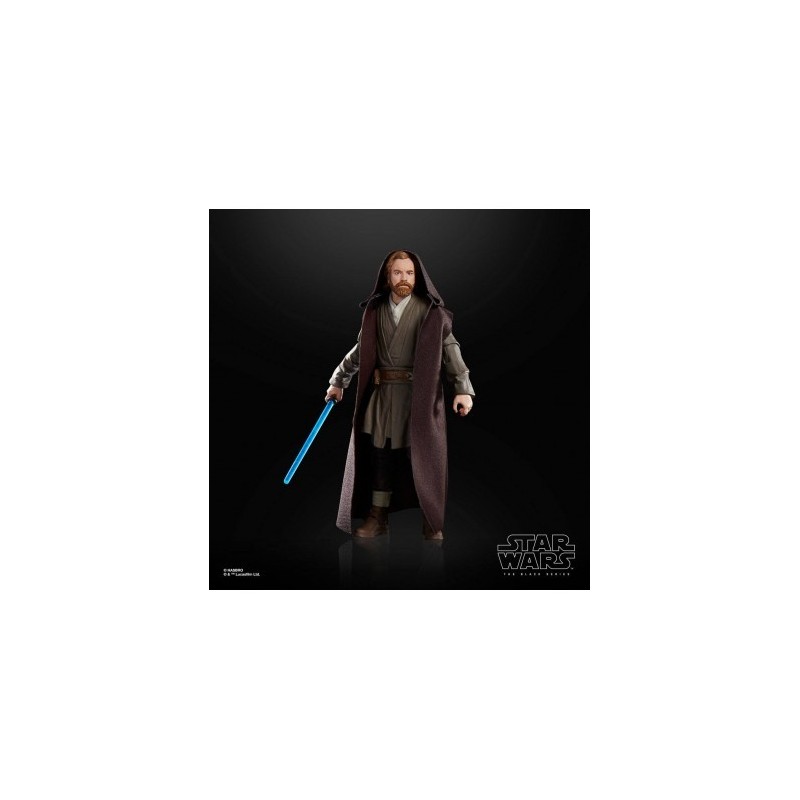 hasbro figura hasbro star wars the black series obi - wan kenobi (jabiim)