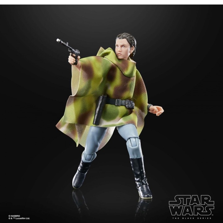 hasbro figura hasbro the black series 40th aniversario star wars: return of the jedi -  princesa lei