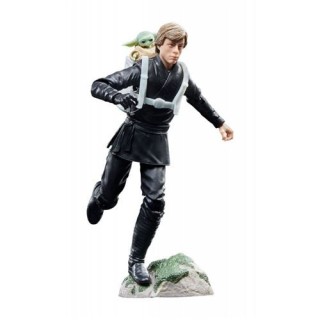 hasbro figura hasbro star wars the black series luke skywalker & grogu