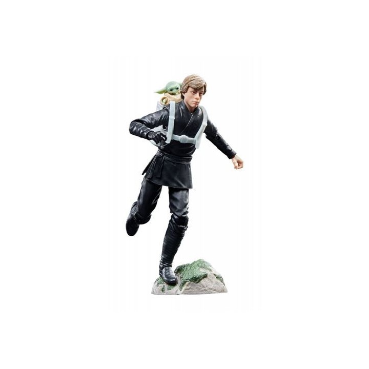hasbro figura hasbro star wars the black series luke skywalker & grogu