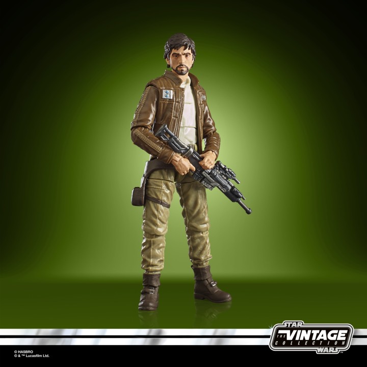 hasbro figura hasbro star waras the vintage collection roge one captain cassian andor