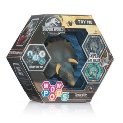 wow stuff figura wow pod jurassic world dominion triceratops
