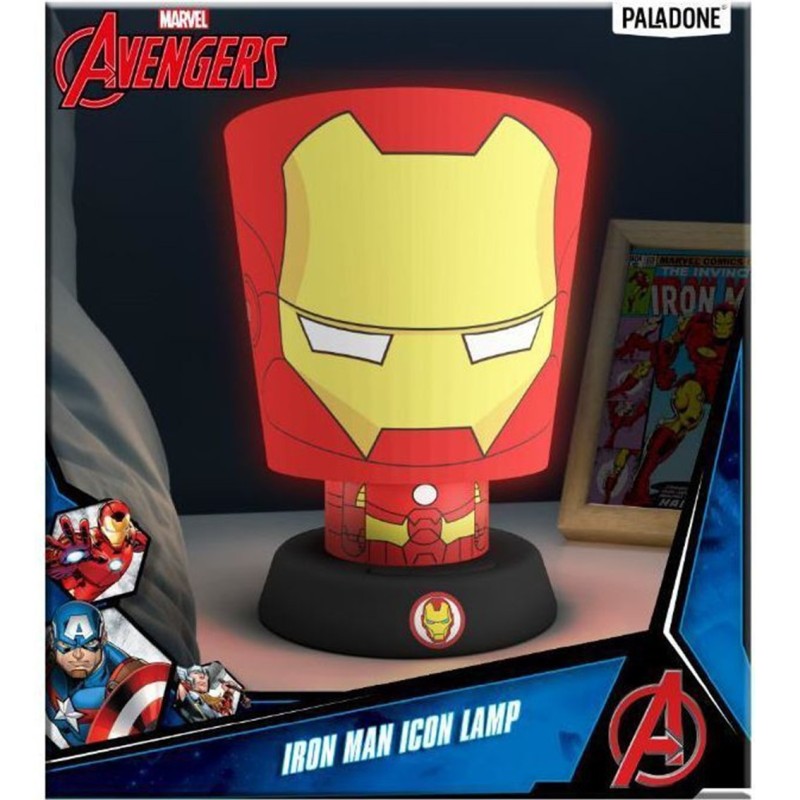 paladone lampara paladone marvel avegers iron man 28 cm