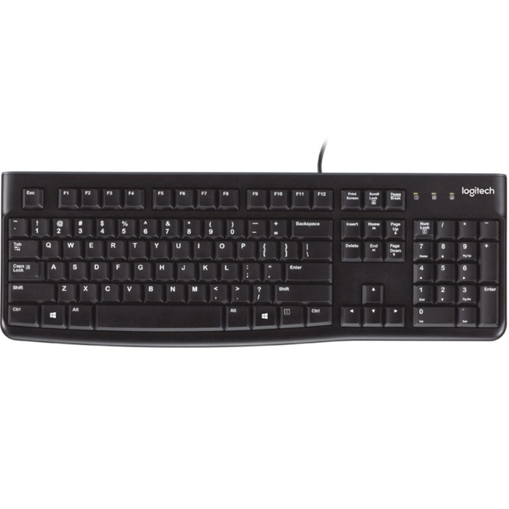 logitech teclado logitech k120 usb negro frances