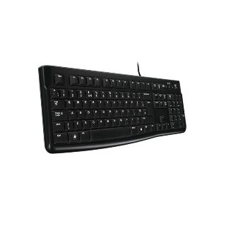 logitech teclado logitech k120 usb negro en ingles (eeuu)