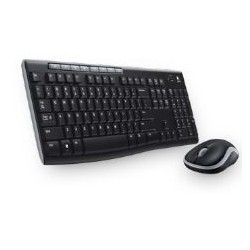 logitech teclado + mouse logitech mk270 wireless inalambrico ingles