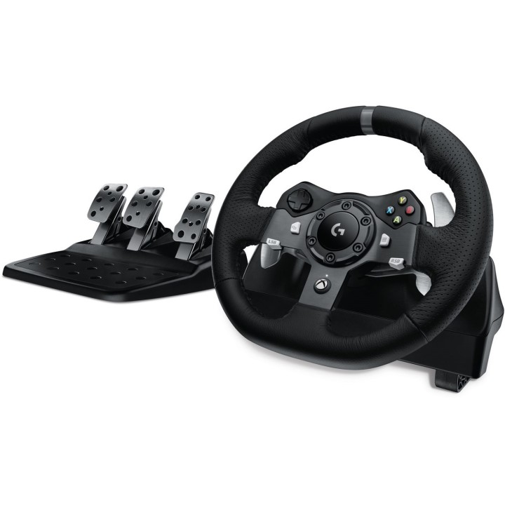 logitech volante logitech g920 gaming driving force racing wheel para pc & xbox