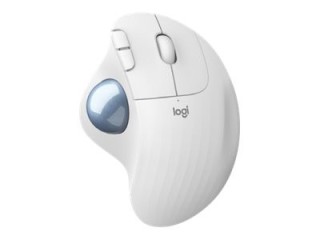 logitech mouse raton logitech ergo m575 bluetooth & wireless blanco