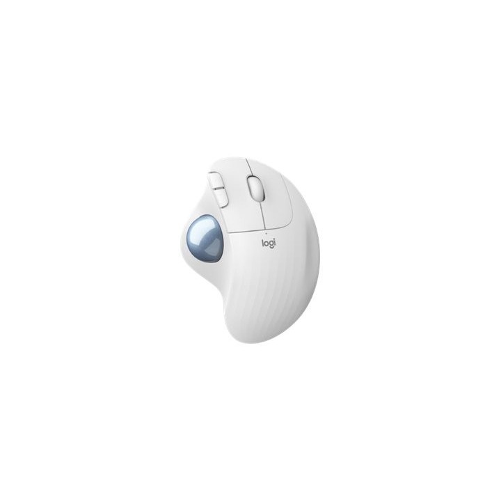 logitech mouse raton logitech ergo m575 bluetooth & wireless blanco