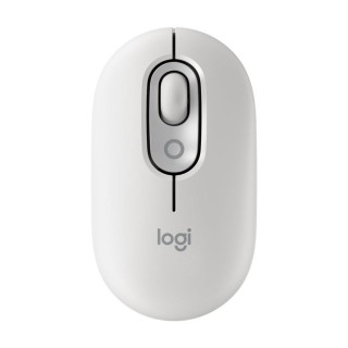 logitech raton inalambrico logitech pop mouse blanco