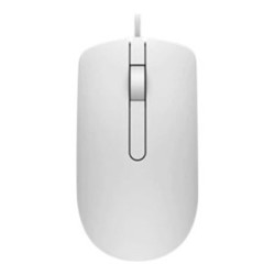 dell mouse raton dell ms116 optico 2 botones 1000ppp usb blanco
