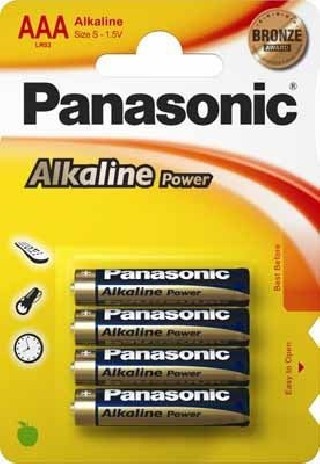 panasonic panasonic lr03apb bateria de un solo uso aaa alcalino