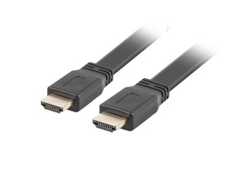 lanberg cable hdmi lanberg macho - macho v2.0 4k plano 1m negro