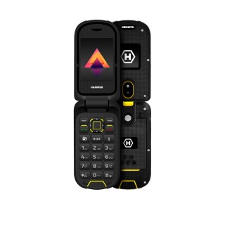 hammer telefono movil hammer bow 2.4 pulgadas 48mb black