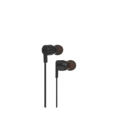 jbl auriculares intrauditivos jbl t210 black