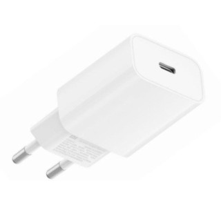 xiaomi cargador de pared xiaomi mi fast charger - usb tipo c -  20w - blanco