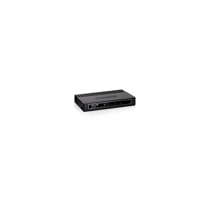 tp - link switch 5 puertos 10 - 100 - 1000 tp - link negro
