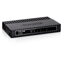 tp - link switch 5 puertos 10 - 100 - 1000 tp - link negro