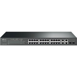 tp - link switch 24 puertos 10 - 100mbps + 4ptos gigabit poetp - link