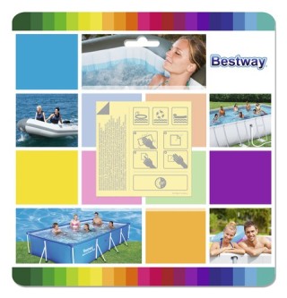 bestway bestway 62091 -  kit de reparacion hinchable