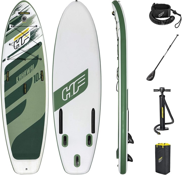 bestway bestway 65308 -  tabla paddle surf hinchable hydro - force kahawai 3 -10m con remo - bomba y