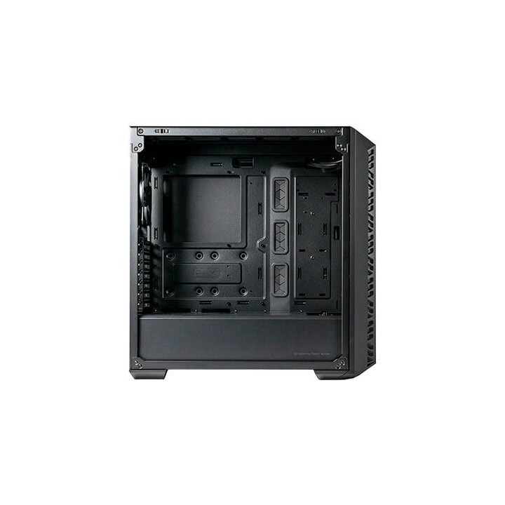 torre e-atx coolermaster mb520 mesh black crist. temp vent 3x120mm argb frontal