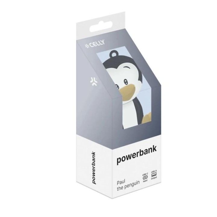 celly powerbank pinguinos 2600 mah 10w