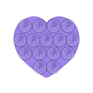 celly ventosa corazon morado