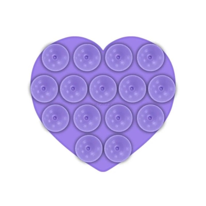 celly ventosa corazon morado