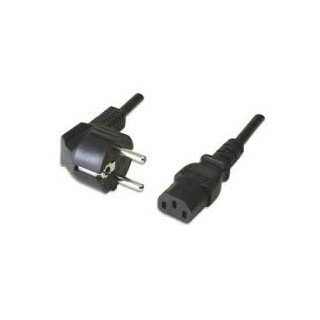 ewent cable de alimentacion ewent para fuente universal schuko - iec320 c13 3m
