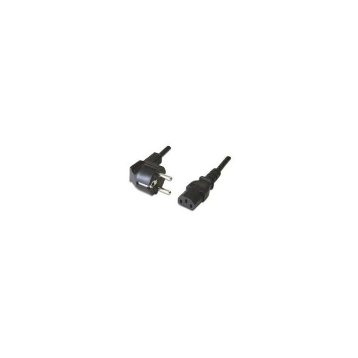 ewent cable de alimentacion ewent para fuente universal schuko - iec320 c13 3m