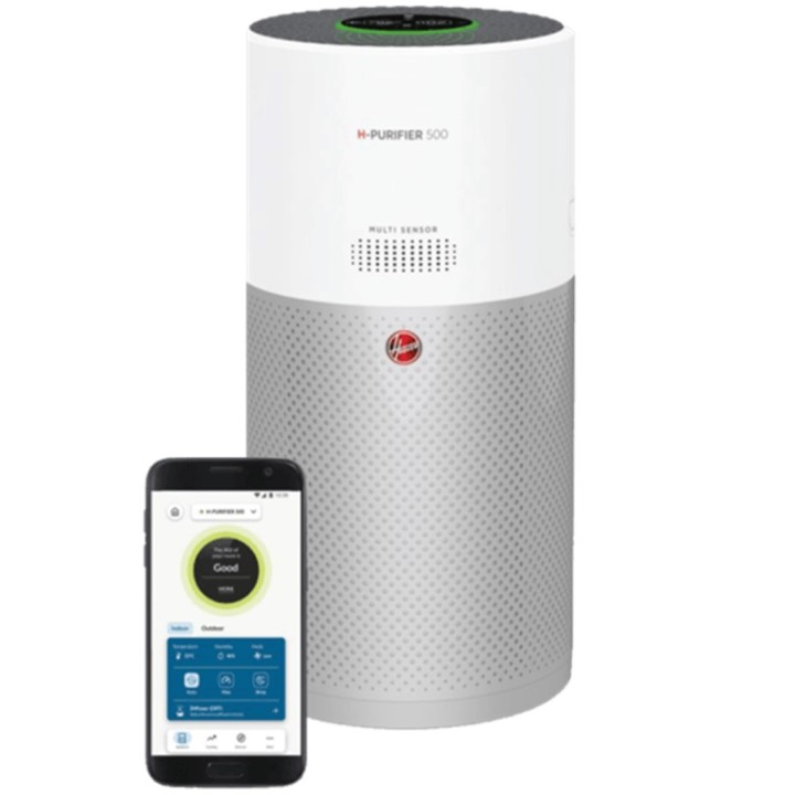 hoover purificador de aire hoover hhp50 sensor temperatura y humedad 110m2