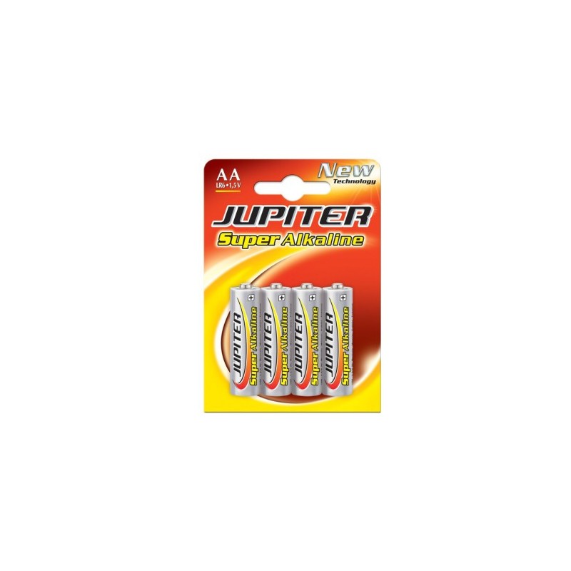 jupiter blister 4 pilas alkalinas lr6 - e91 (aa) 318994 jupiter 040306